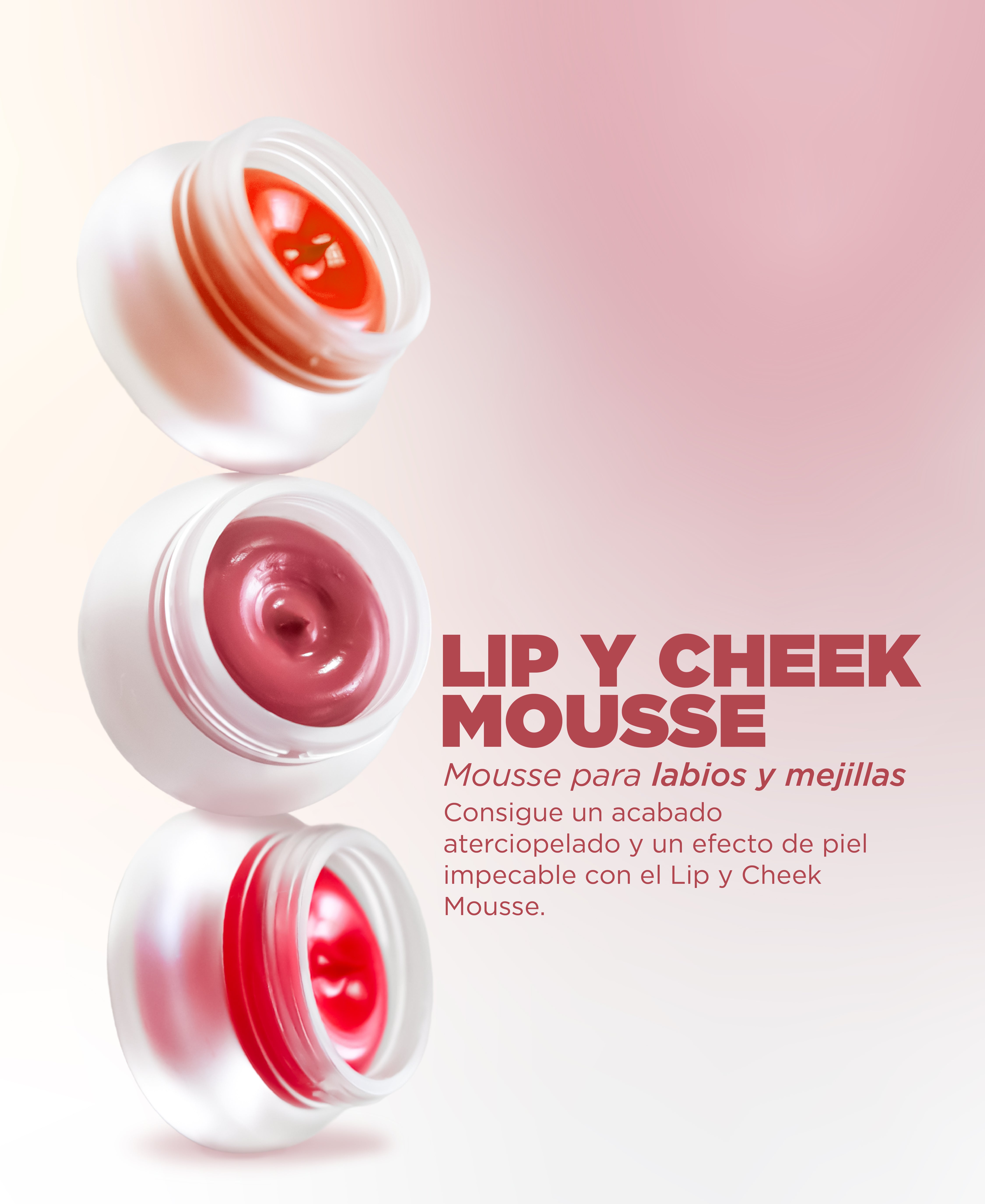 RUBOR Y LABIAL LIP MOUSSE