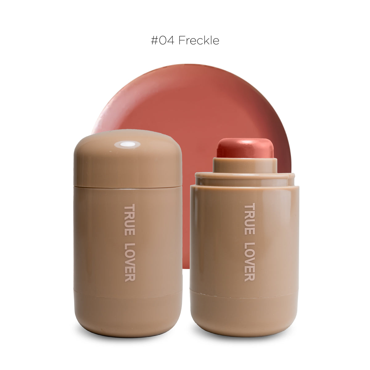 RUBOR EN CREMA PARA MEJILLAS Y LABIOS POCKET BLUSH - FRECKLE 04 - Rubor