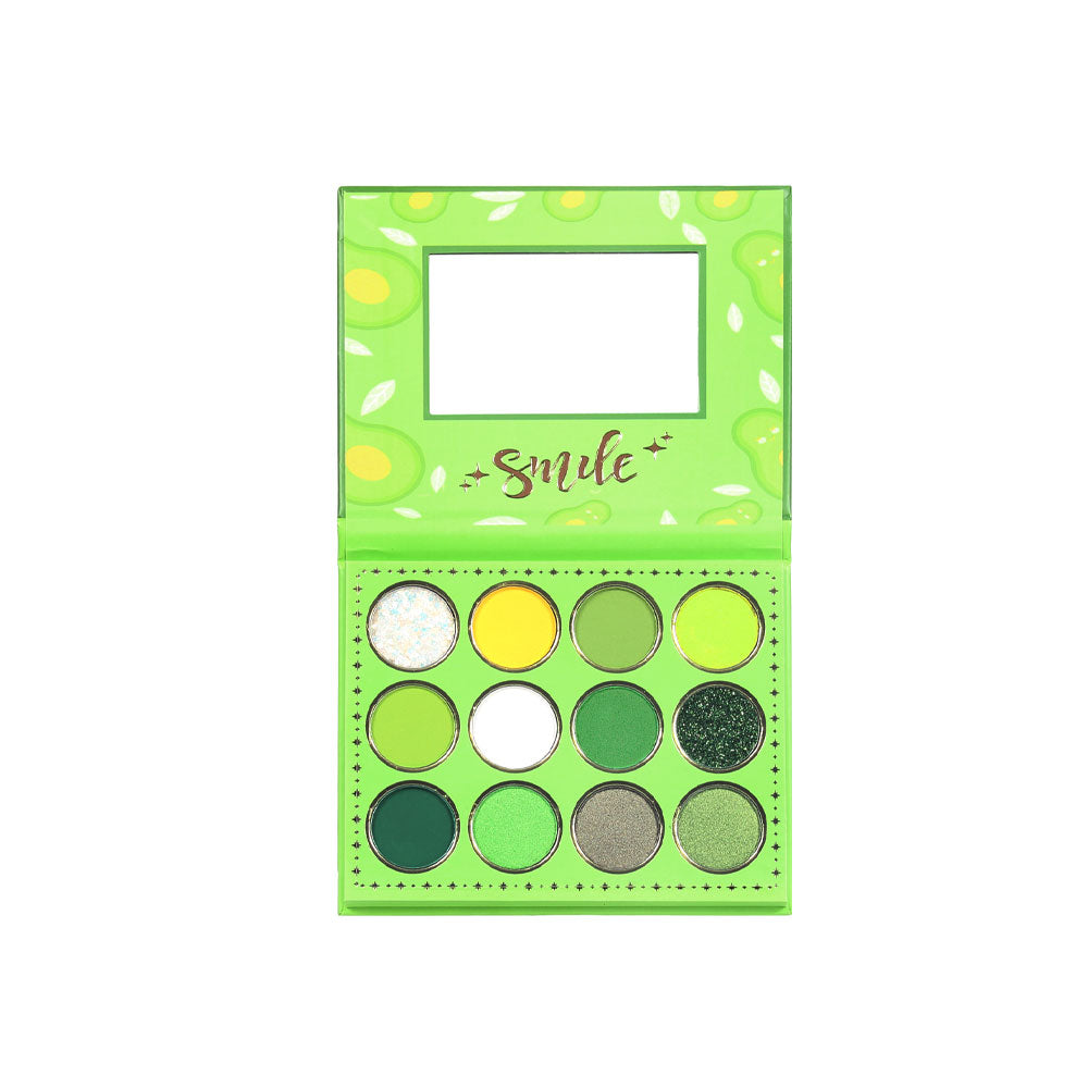 PALETA DE SOMBRAS AGUACATE 12 TONOS - AGUACATE 1 - Sombras
