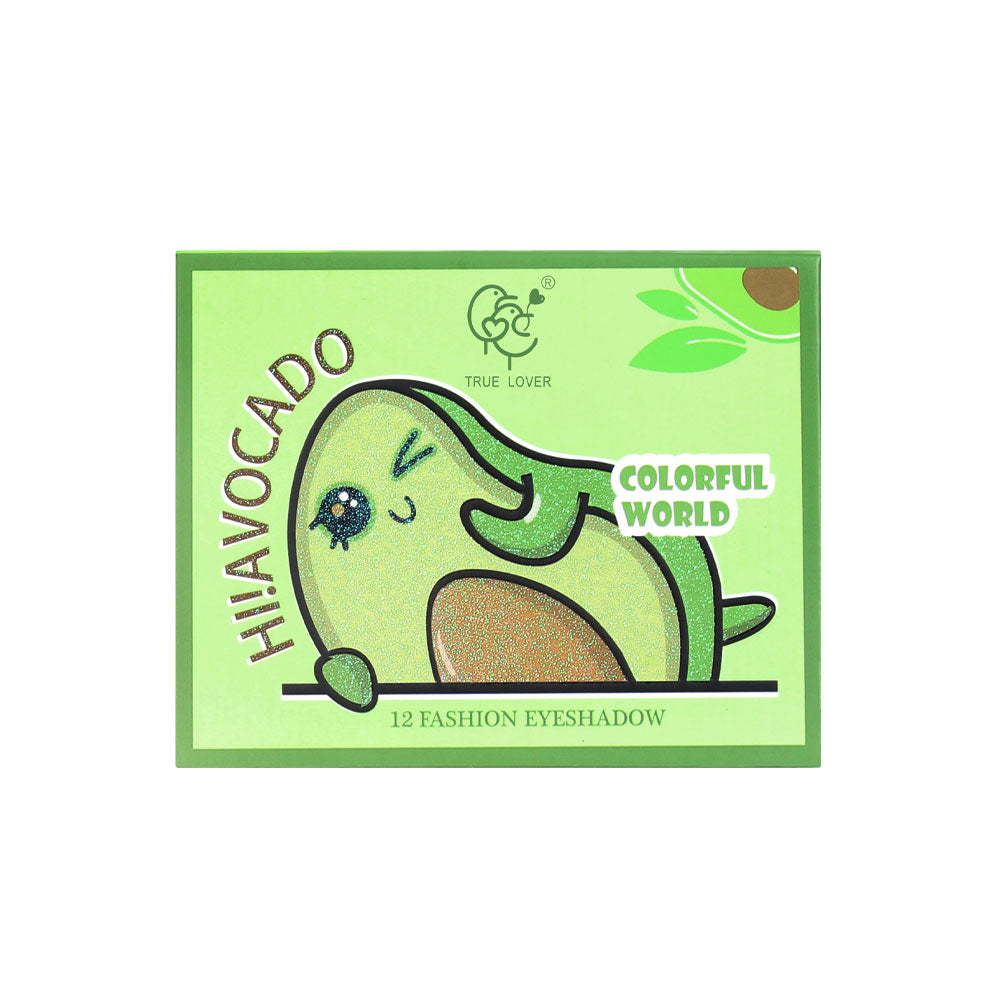 PALETA DE SOMBRAS AGUACATE 12 TONOS - Sombras