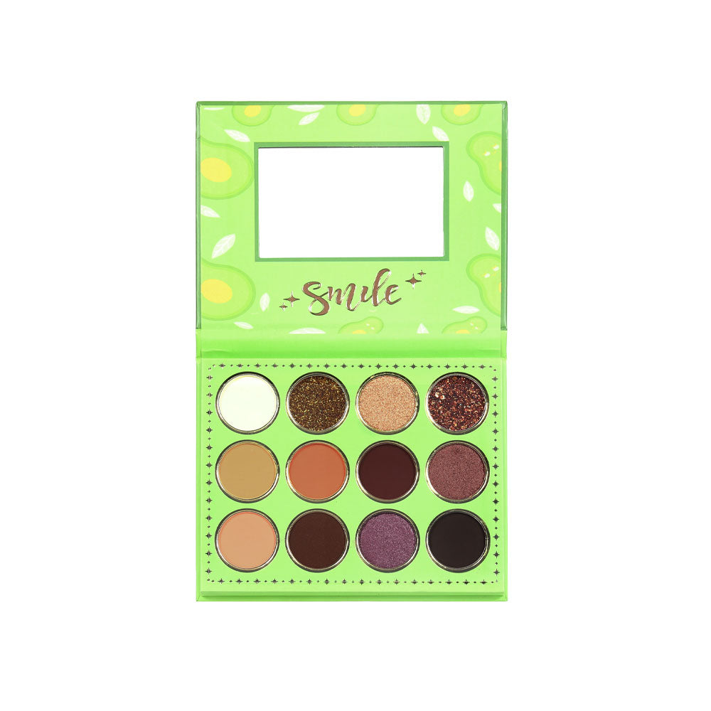 PALETA DE SOMBRAS AGUACATE 12 TONOS - AGUACATE 2 - Sombras