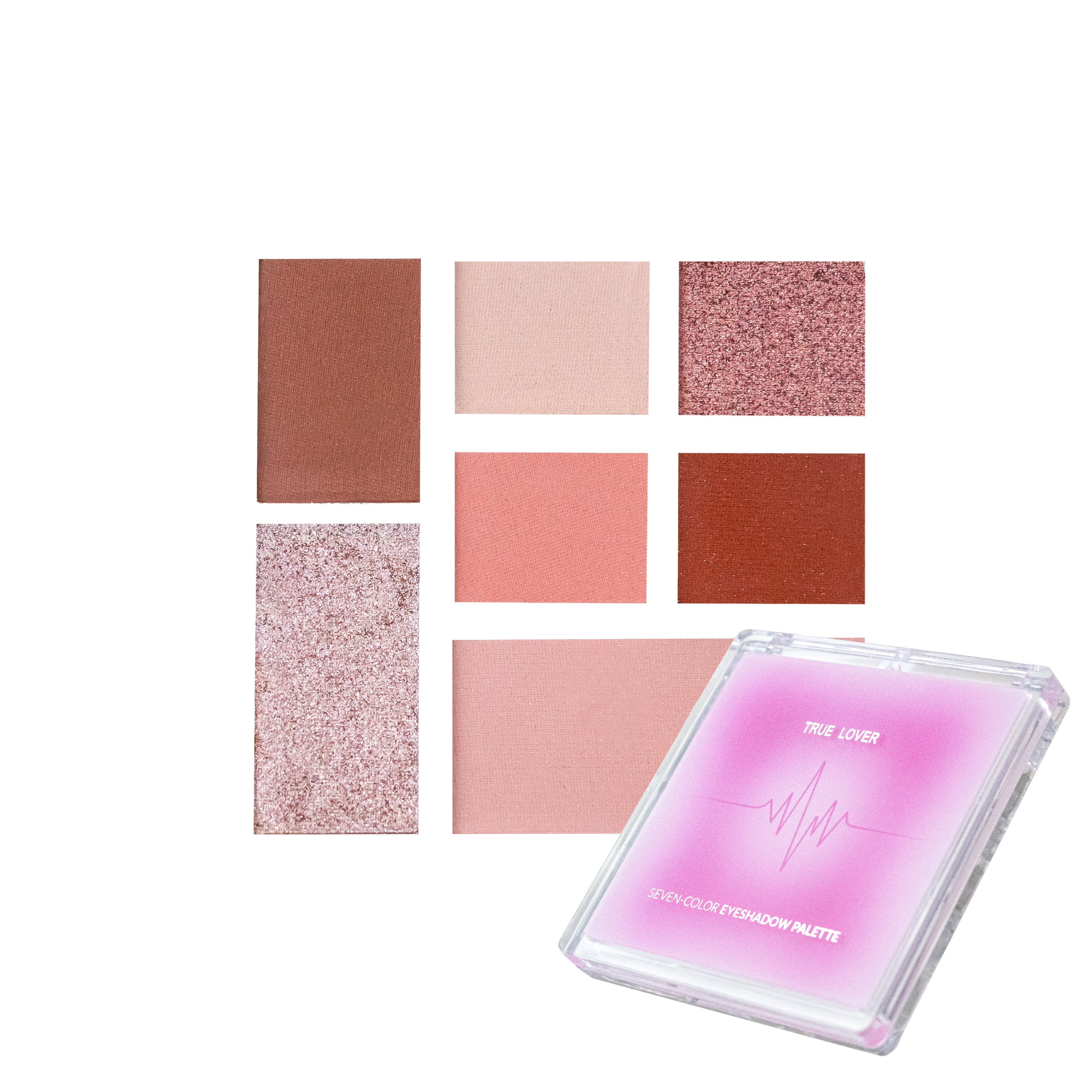 PALETA DE SOMBRAS 7 TONOS - SALMON BREEZE 03 - Sombras